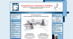 Desktop Screenshot of beta.koenig-karlmann-gymnasium.de